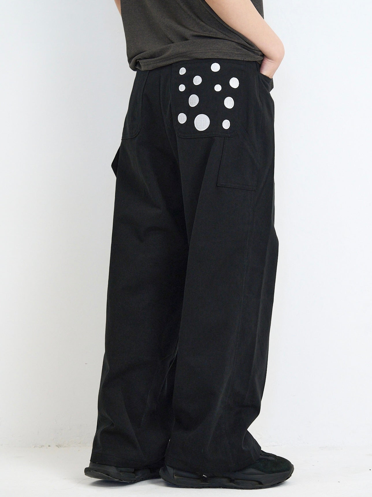 dot pocket pants