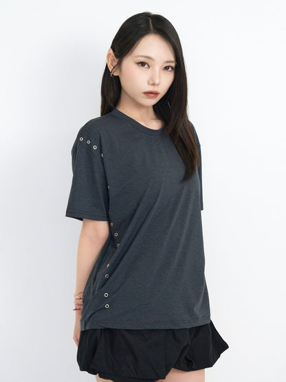 eyelet line tops