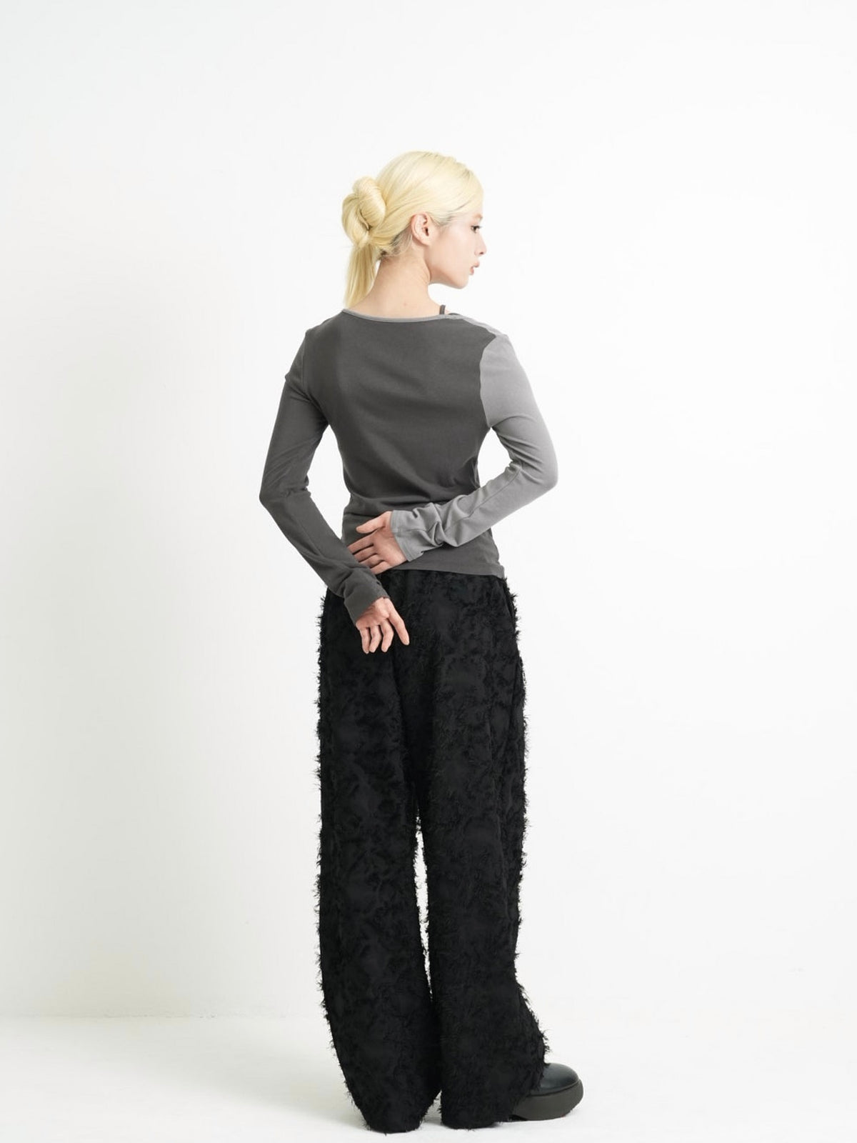 shaggy volume pants
