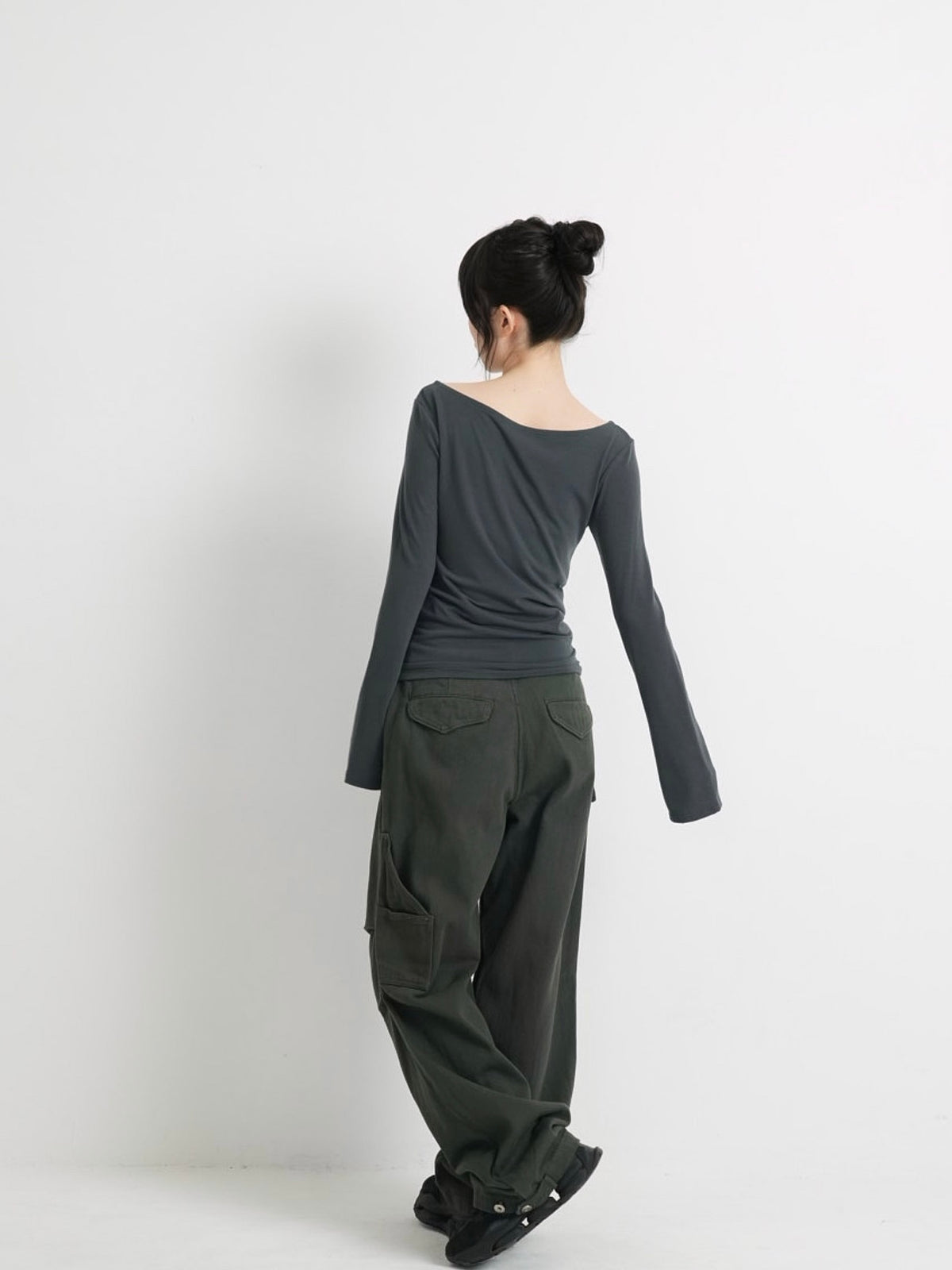 double row button tops