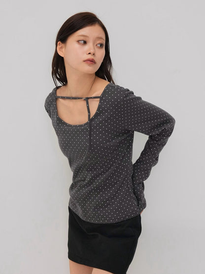 dot strap tops