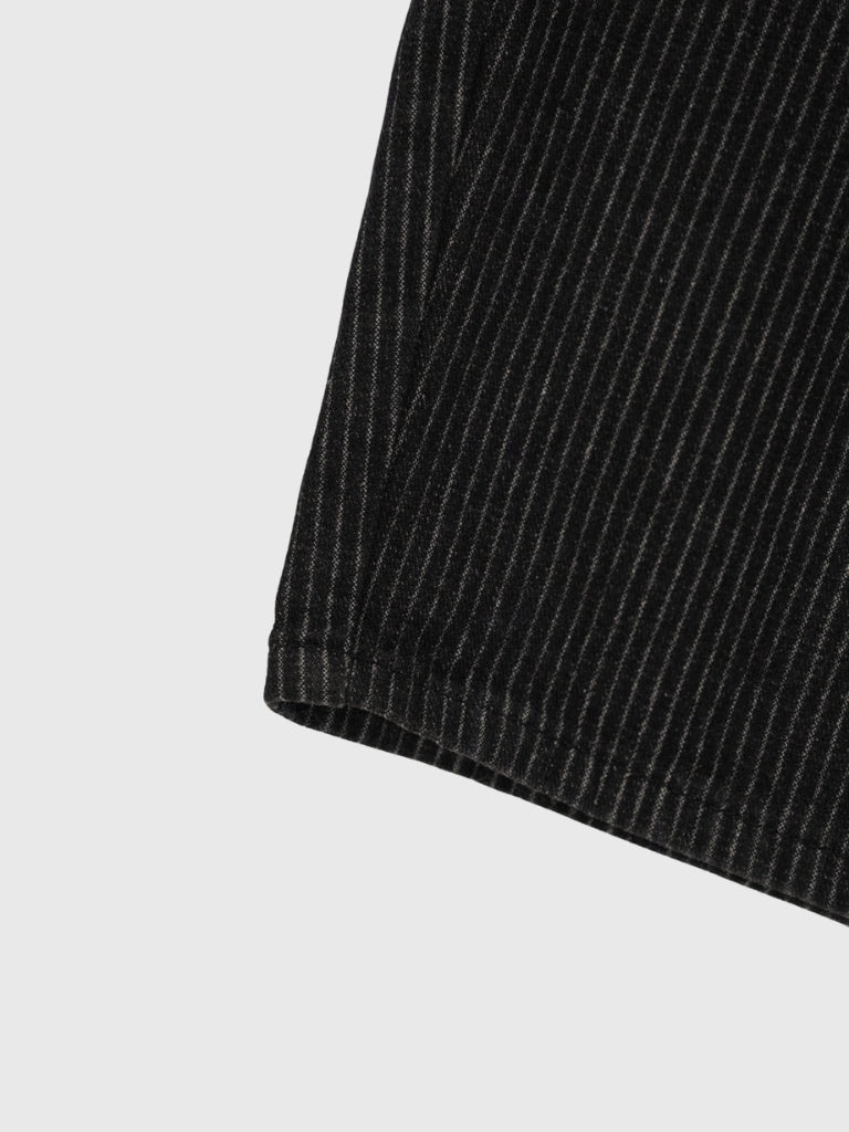 loose stripe wide pants