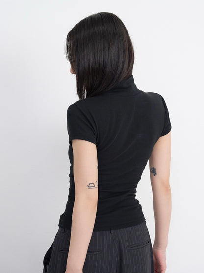slim hook detail tops