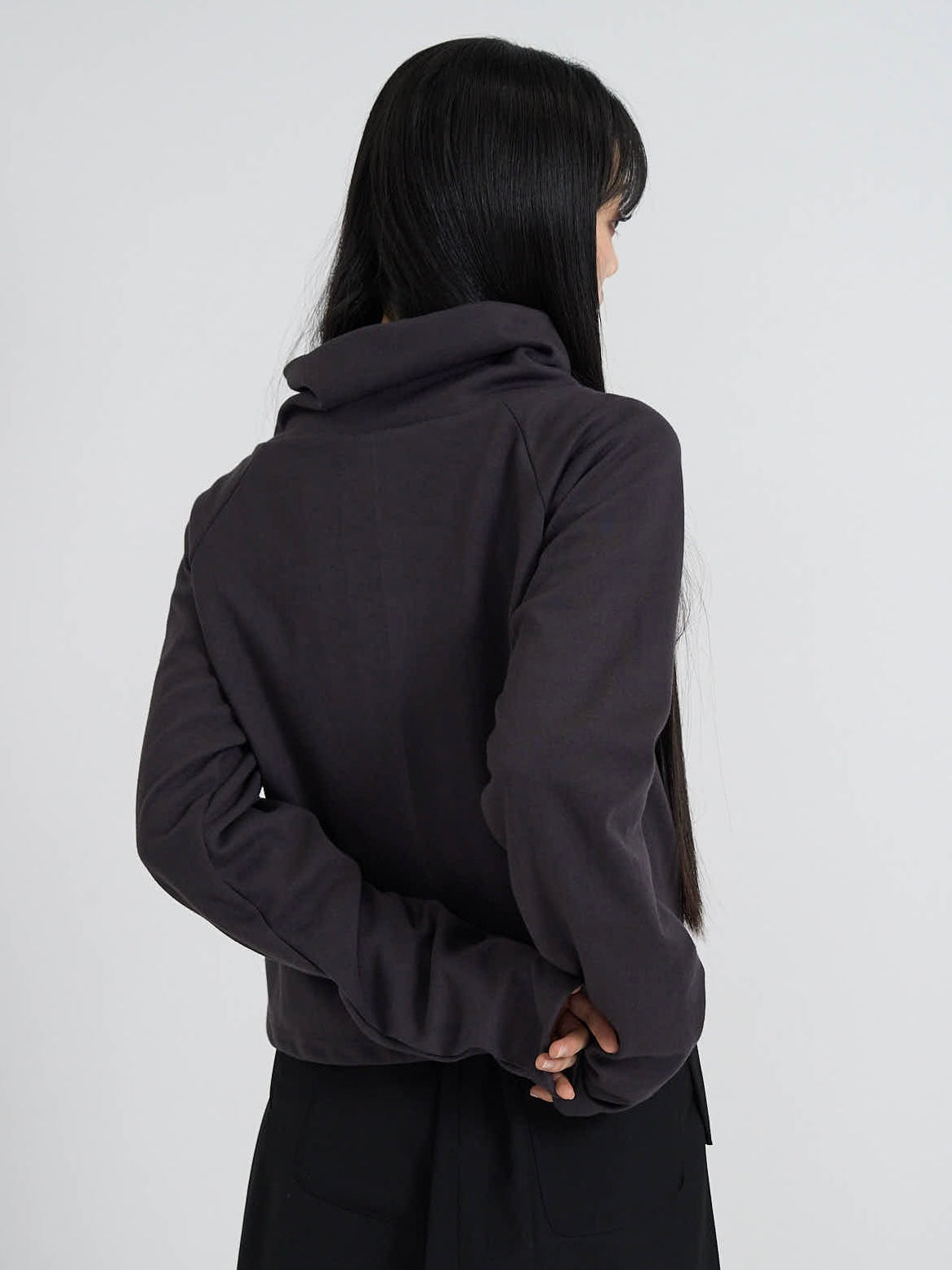 minimal double button cardigan