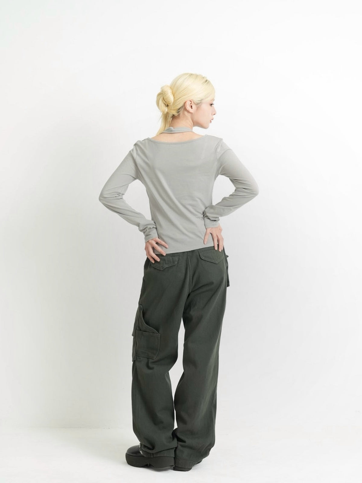 panel pocket cargo pants