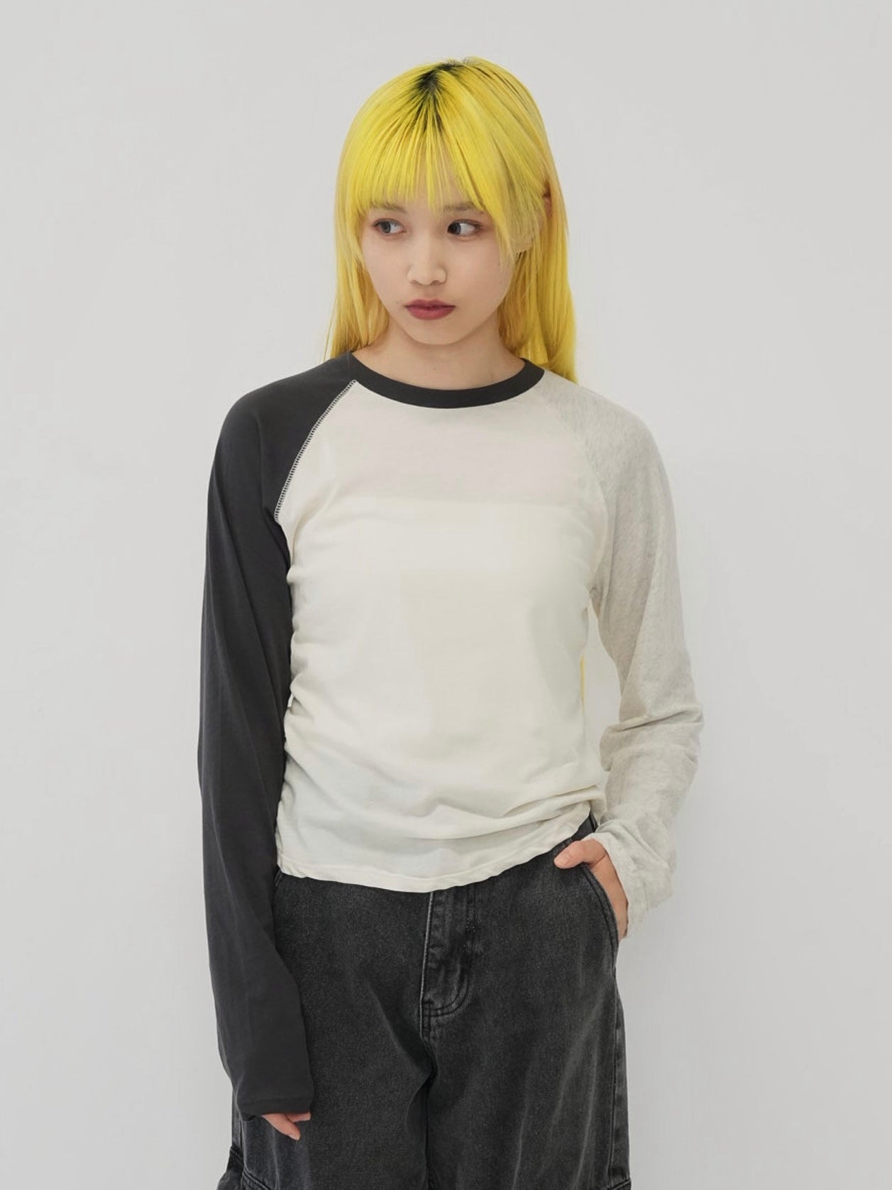 side flare raglan tops
