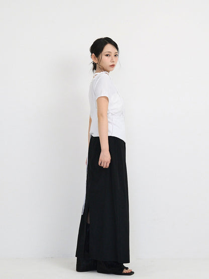 jacquard off shoulder tops