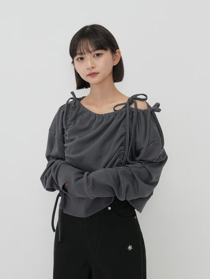 ribbon off shoulder tops