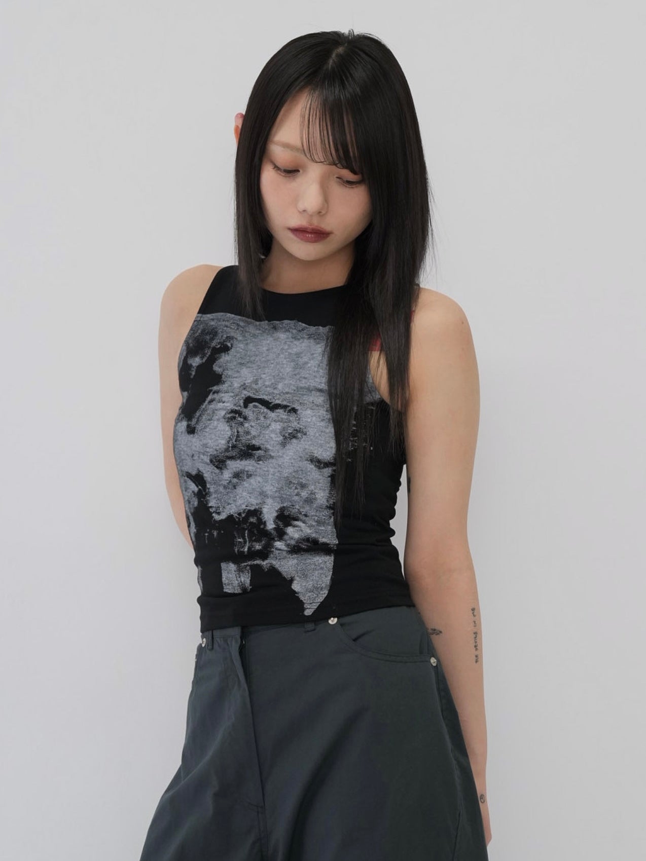 art print tank top