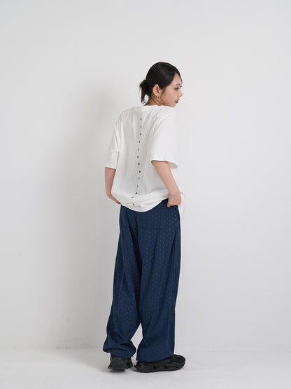 drawstring dot pants