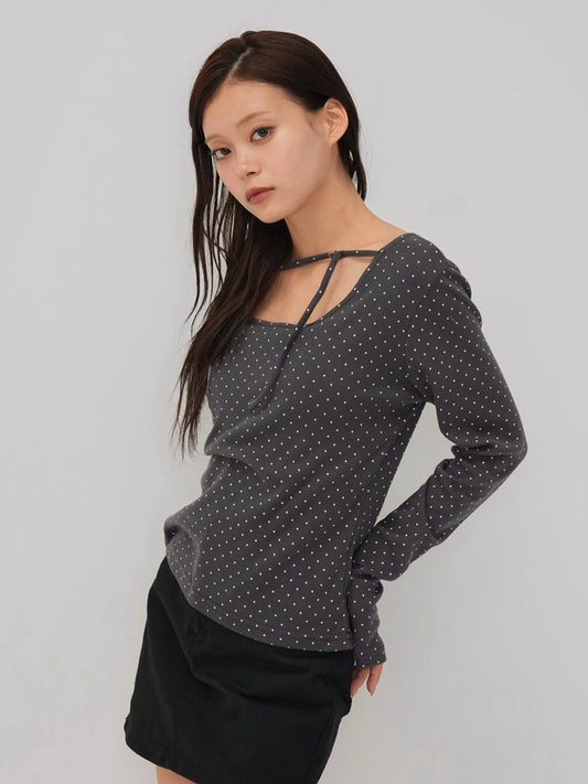 dot strap tops