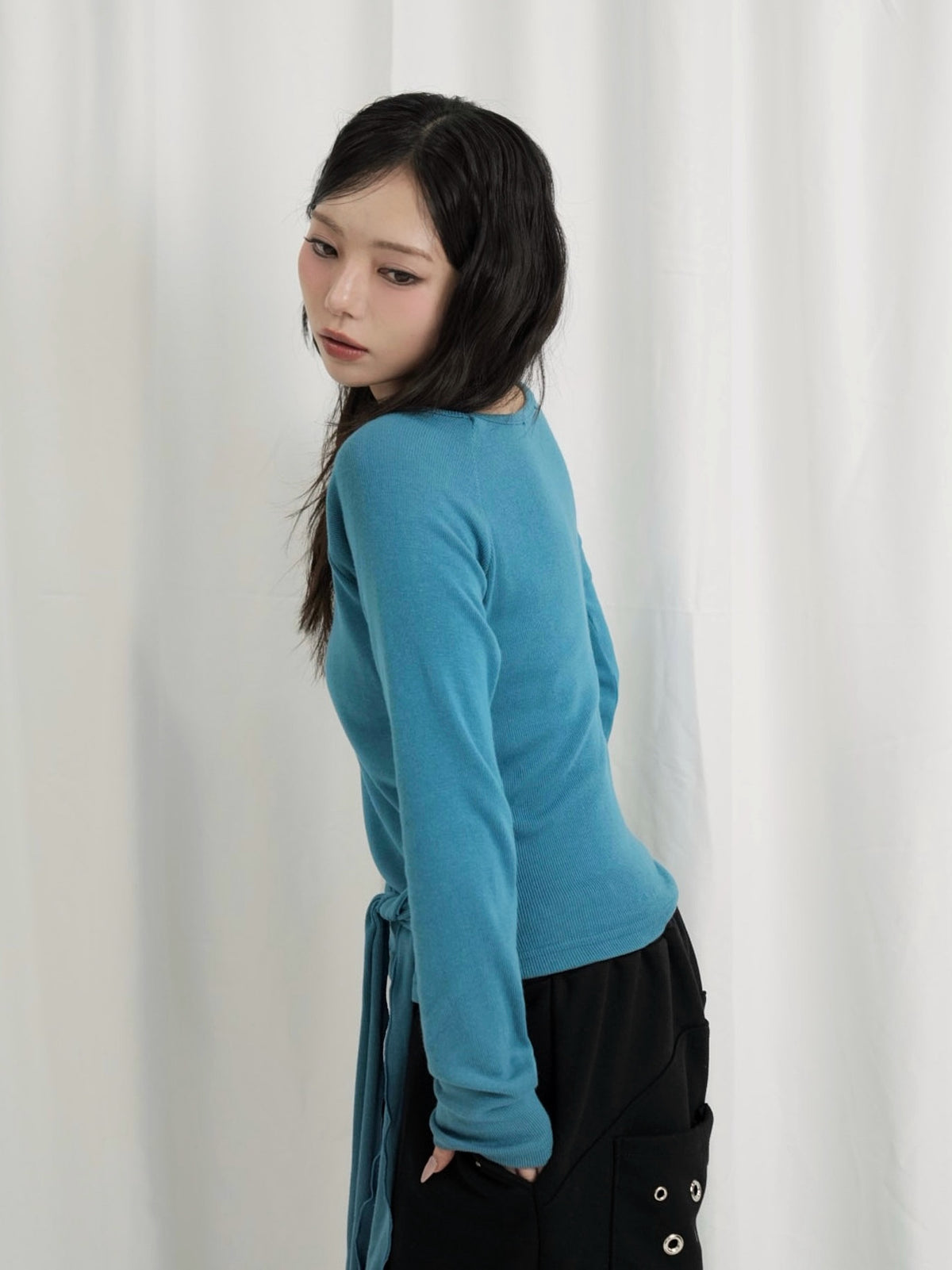 waist design tops