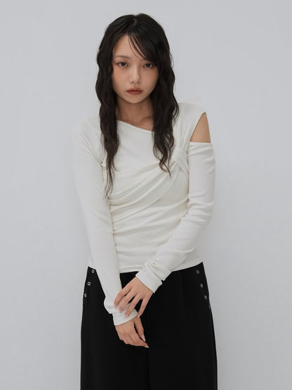 asymmetric shoulder tops