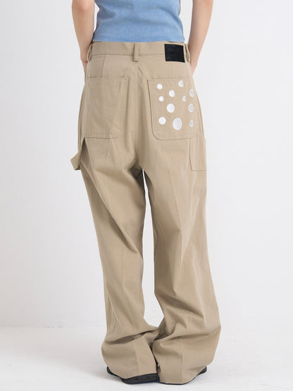 dot pocket pants