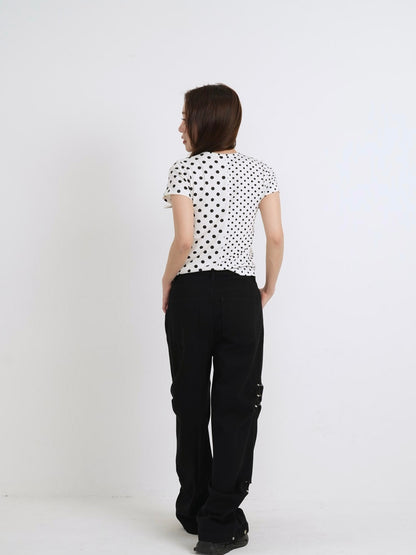 panel half dot tops