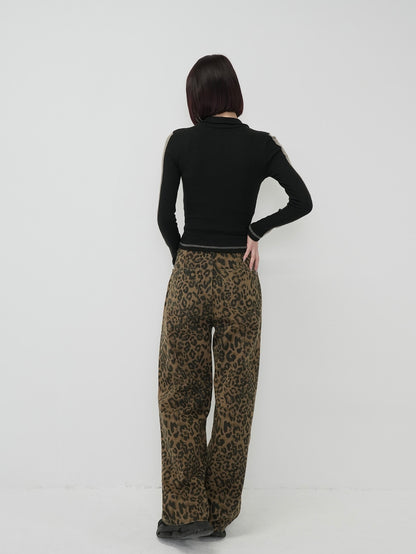 leopard pants