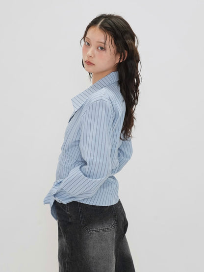 wrap ribbon shirt