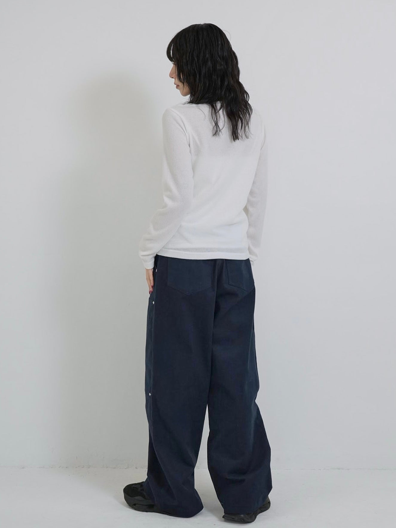 mini studs wide pants – enewdnina