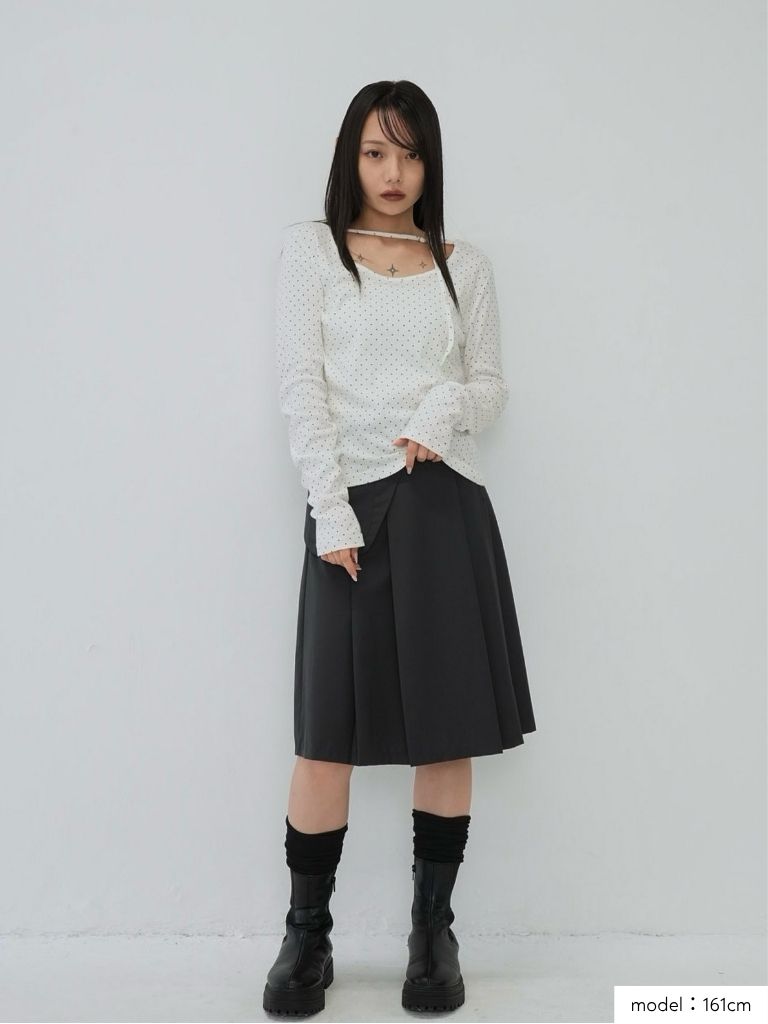 dot strap tops