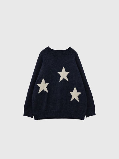 star pullover knit