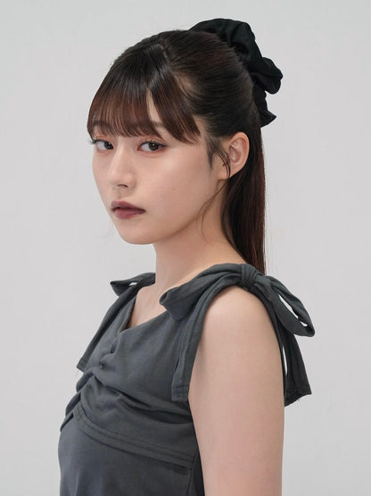 ribbon strap gather tops
