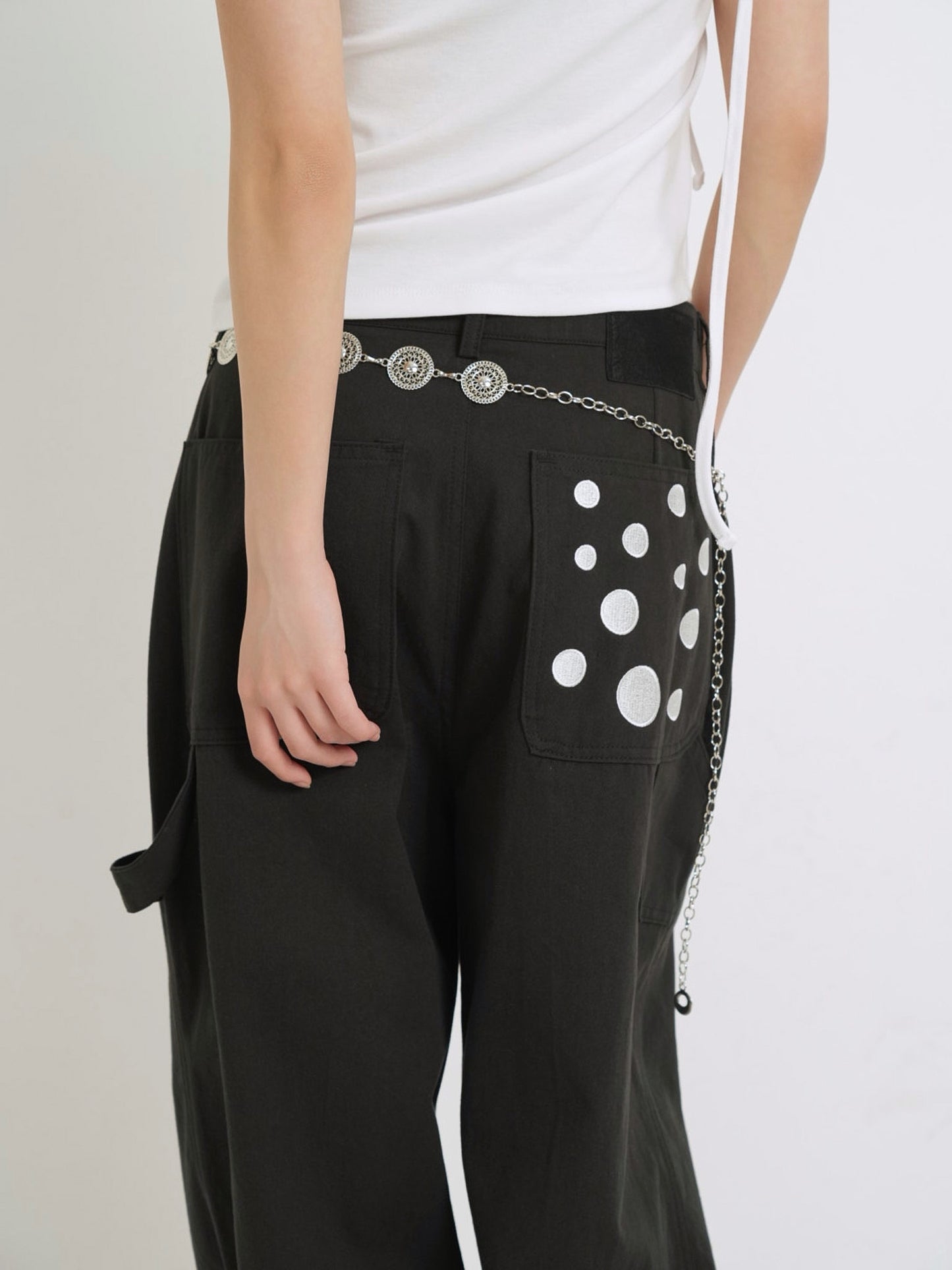 metal chain ball belt