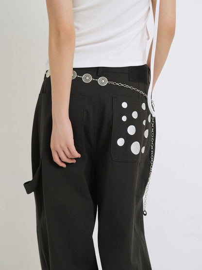 metal chain ball belt