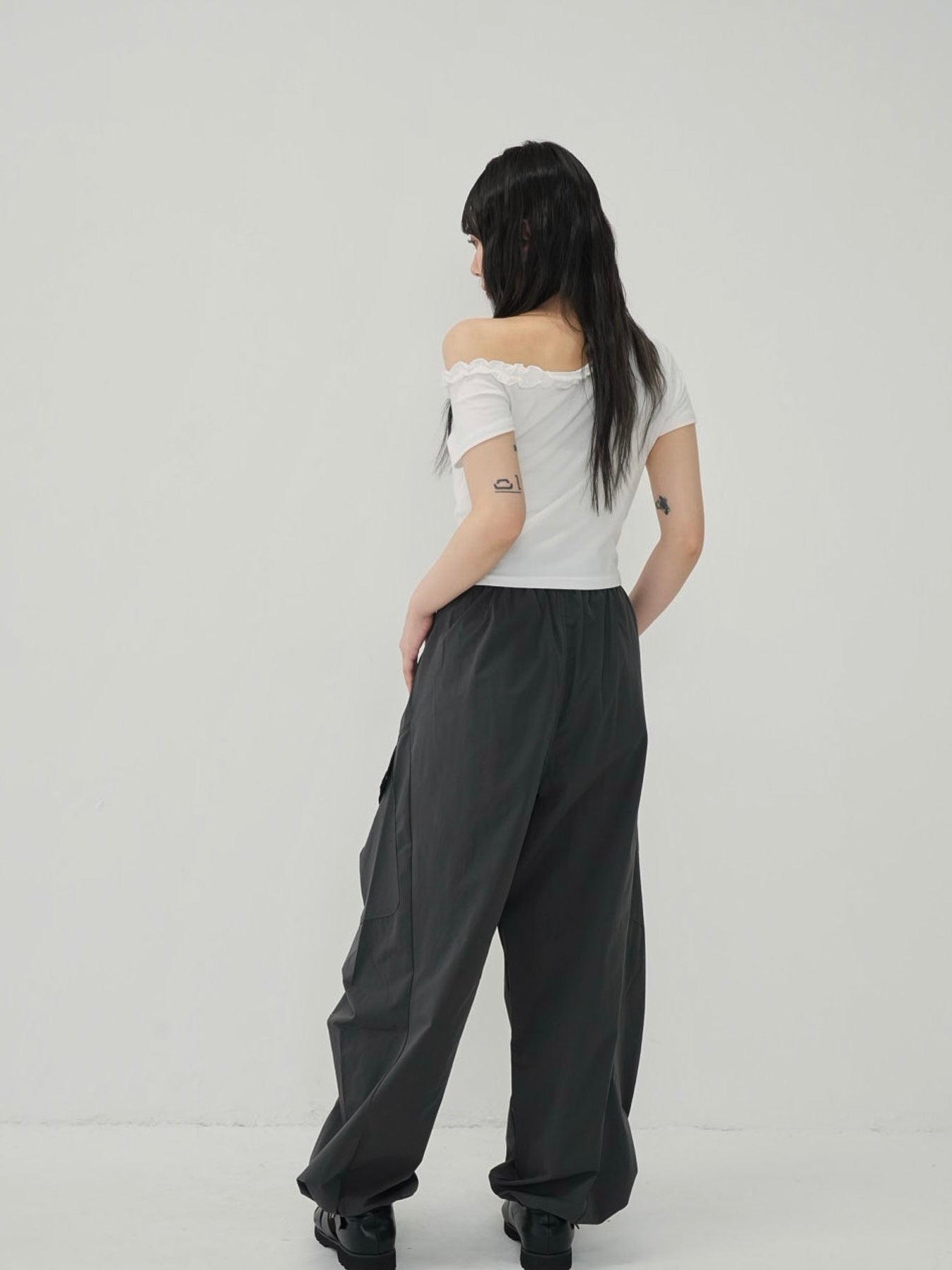 accent string pants