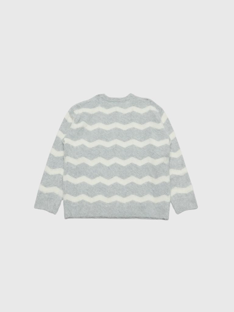 wave mohair knit