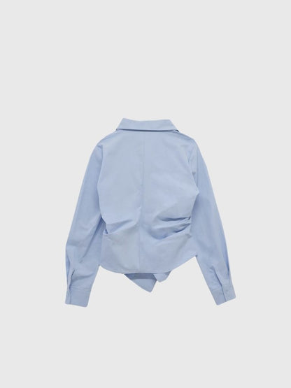 wrap ribbon shirt