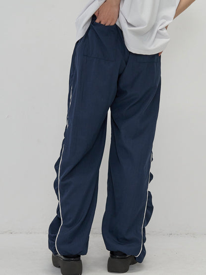 piping shirring pants