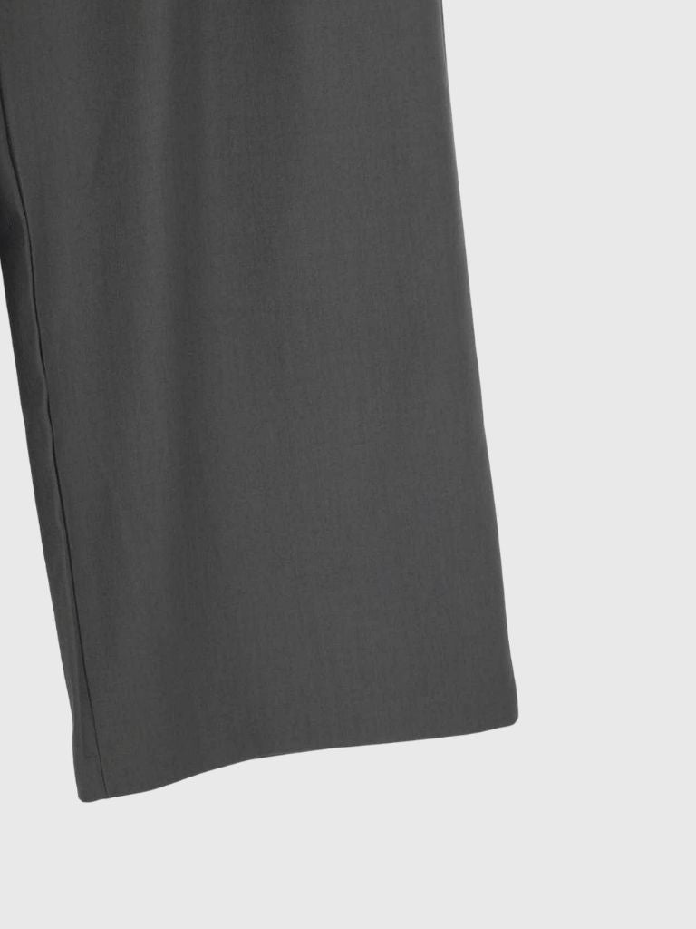 waist cord wide pants
