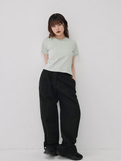 adjust button balloon pants