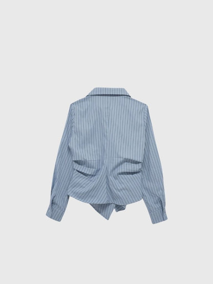 wrap ribbon shirt