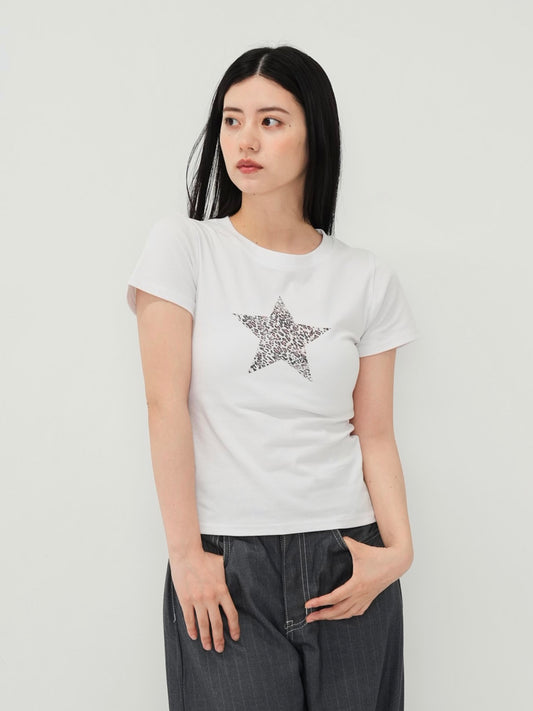 star leopard mini t