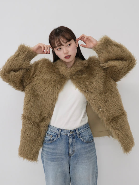 faux fur coat