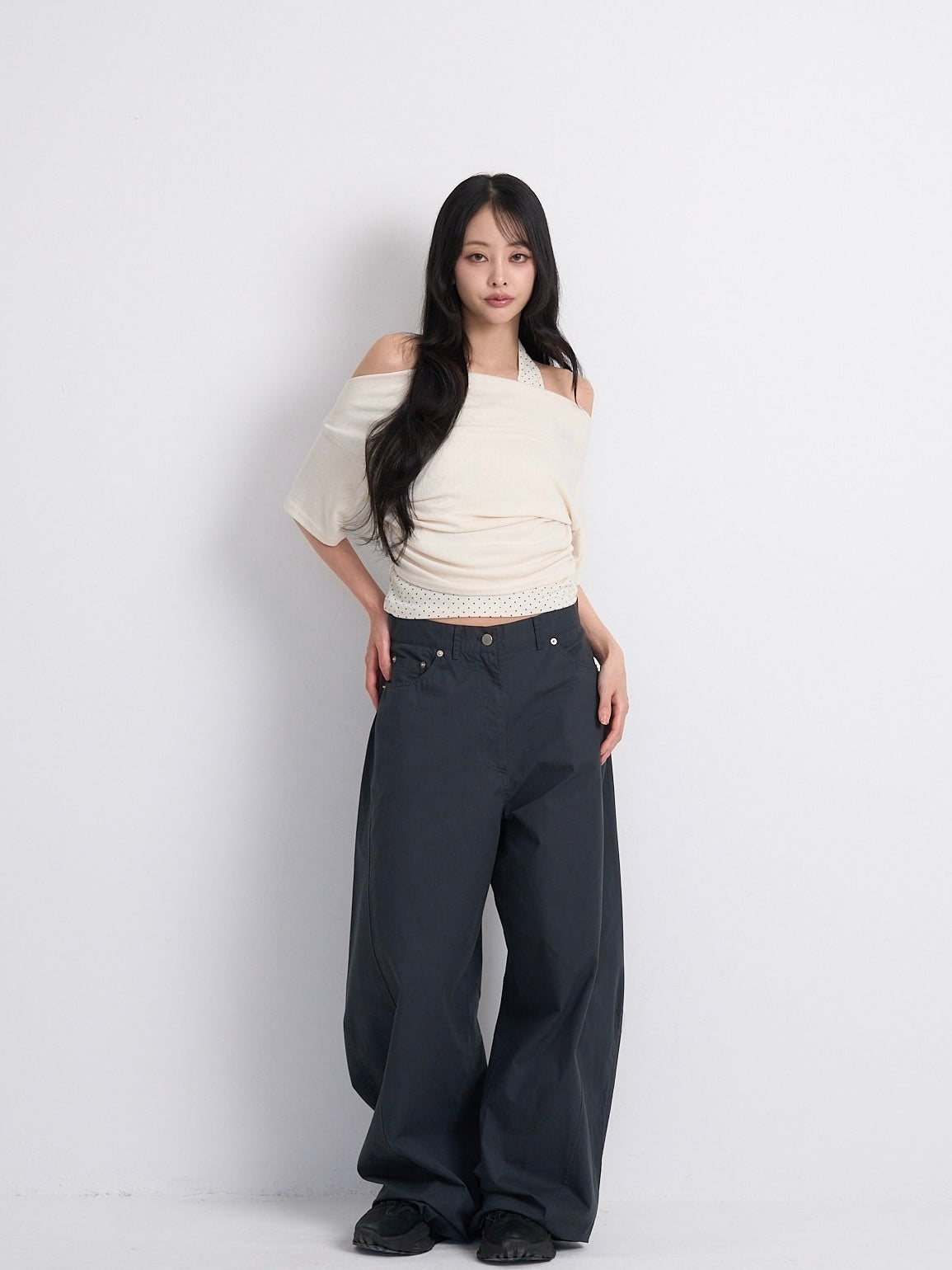 cotton balloon pants