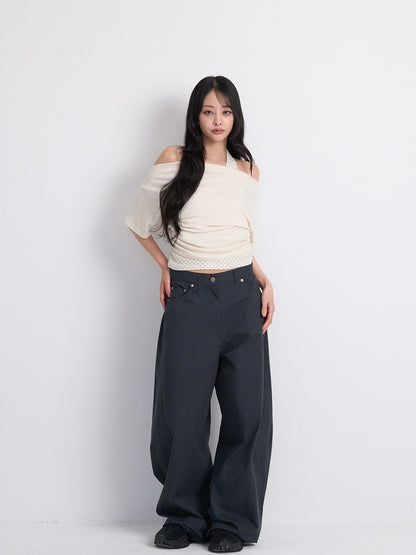 cotton balloon pants