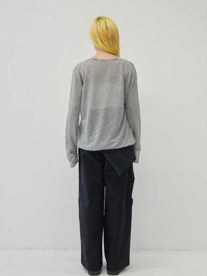 wrap cross pants