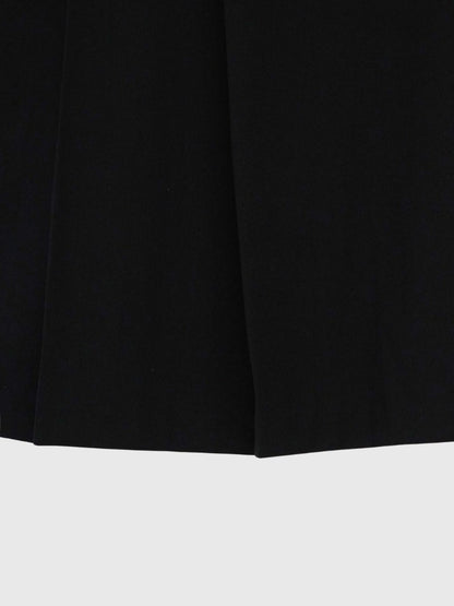 step pleats skirt