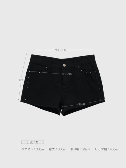 point studs shorts