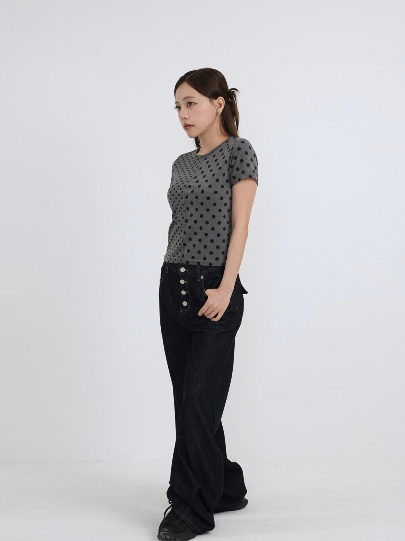 panel half dot tops