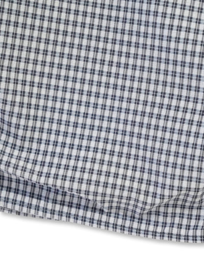 asym check blouse
