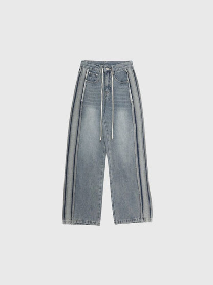 line track denim
