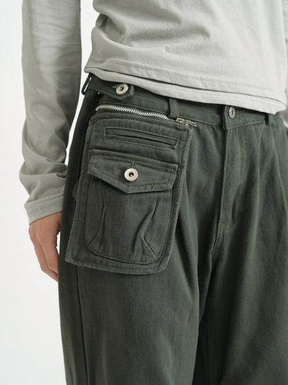 panel pocket cargo pants