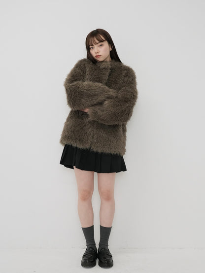 faux fur coat