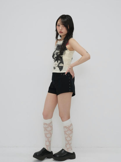 art print tank top