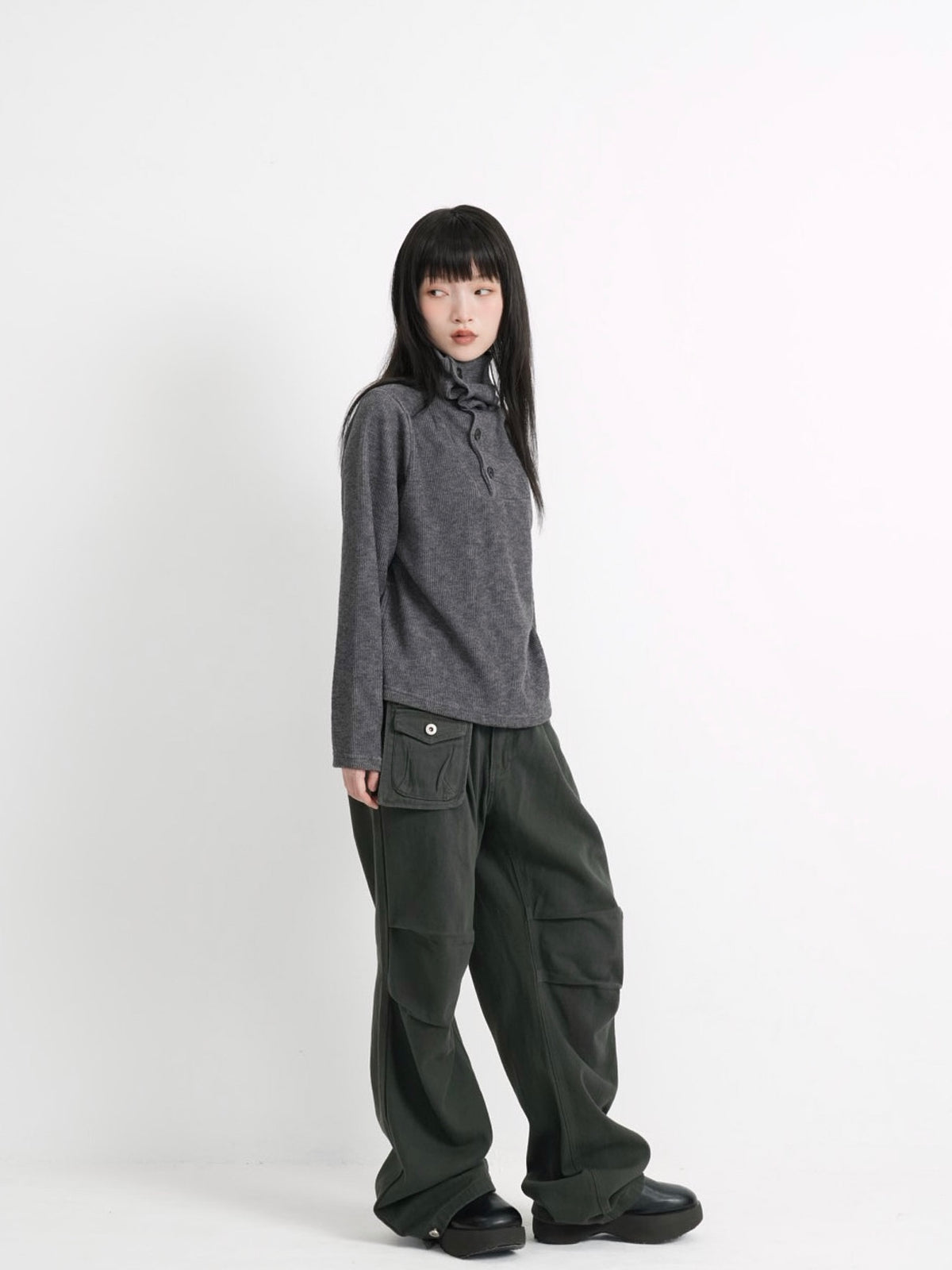 panel pocket cargo pants