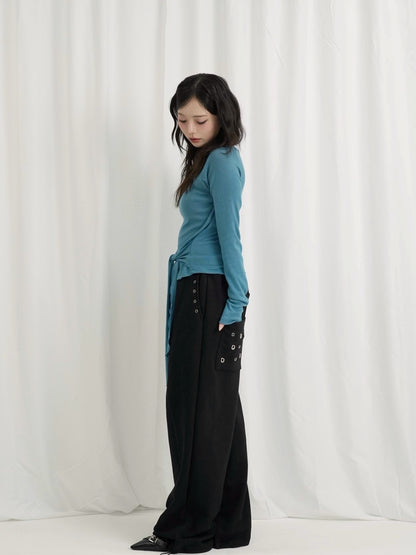 waist design tops