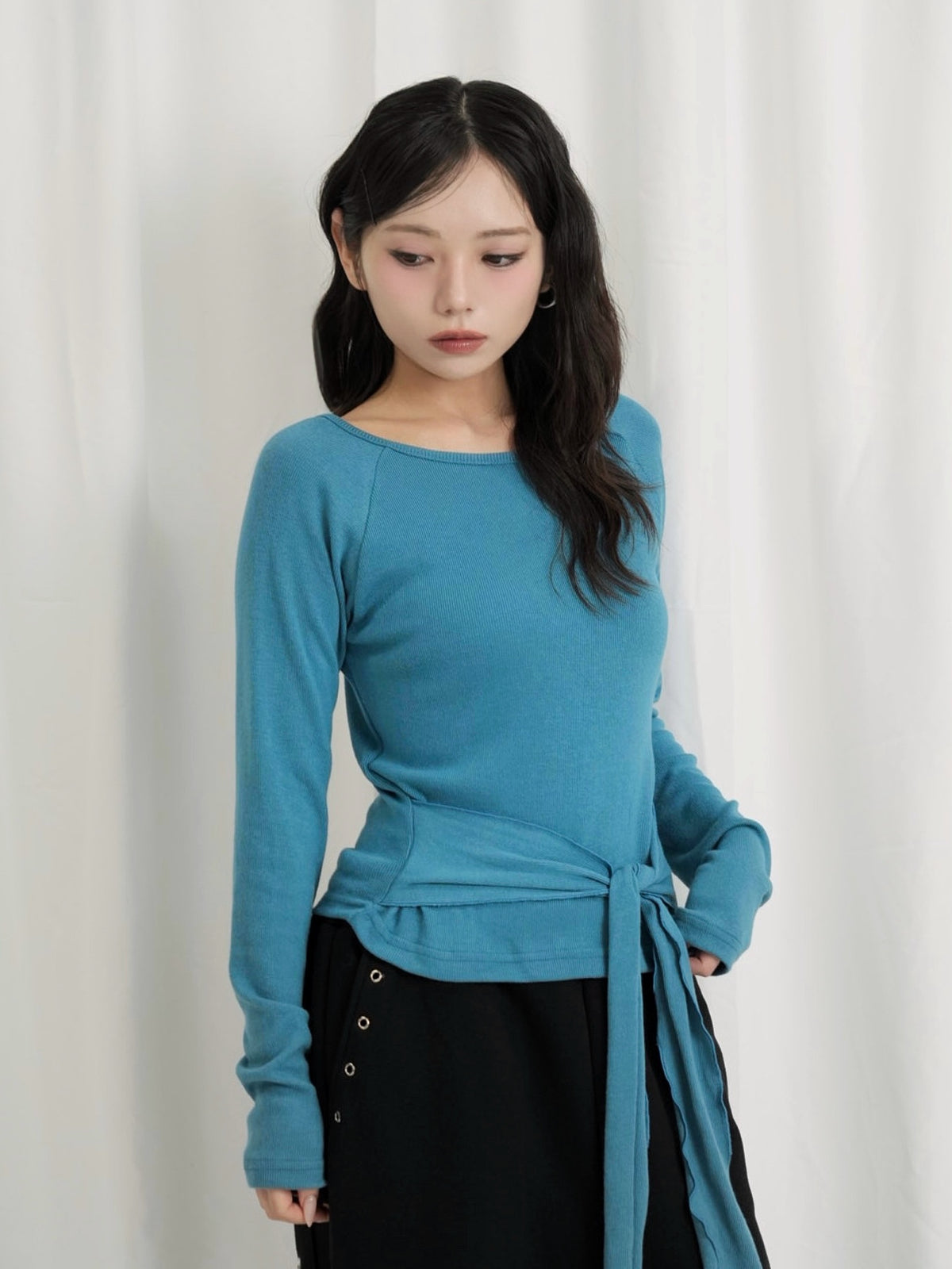 waist design tops